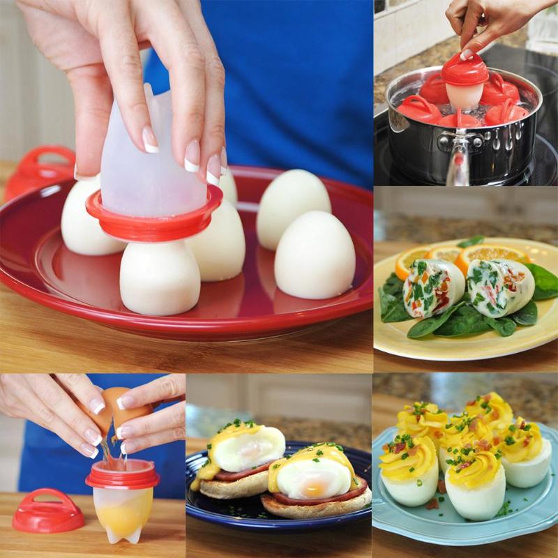 Silicon Hard Boil Egg Cooker