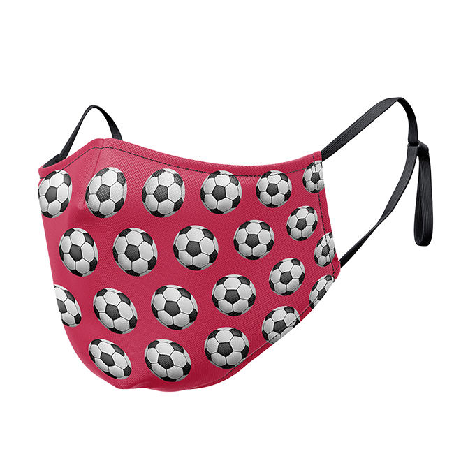 Maskit Face Masks Soccor Balls