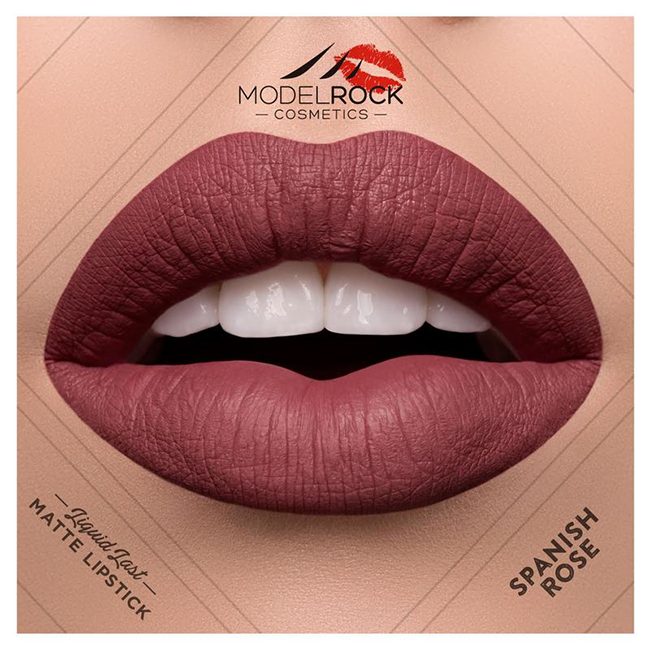 Model Rock Liquid to Matte Longwear Lipsticks