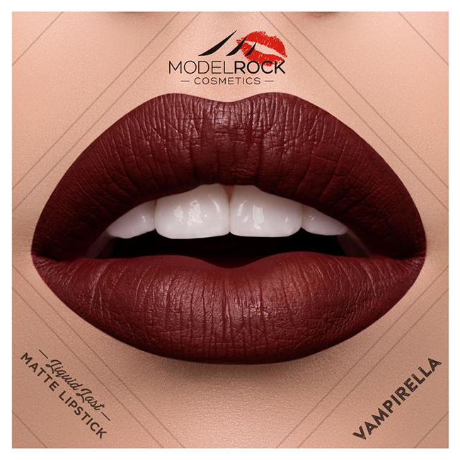 Model Rock Liquid to Matte Longwear Lipsticks