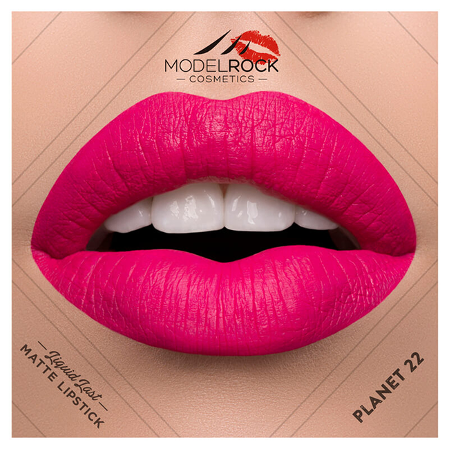 Model Rock Liquid to Matte Longwear Lipsticks