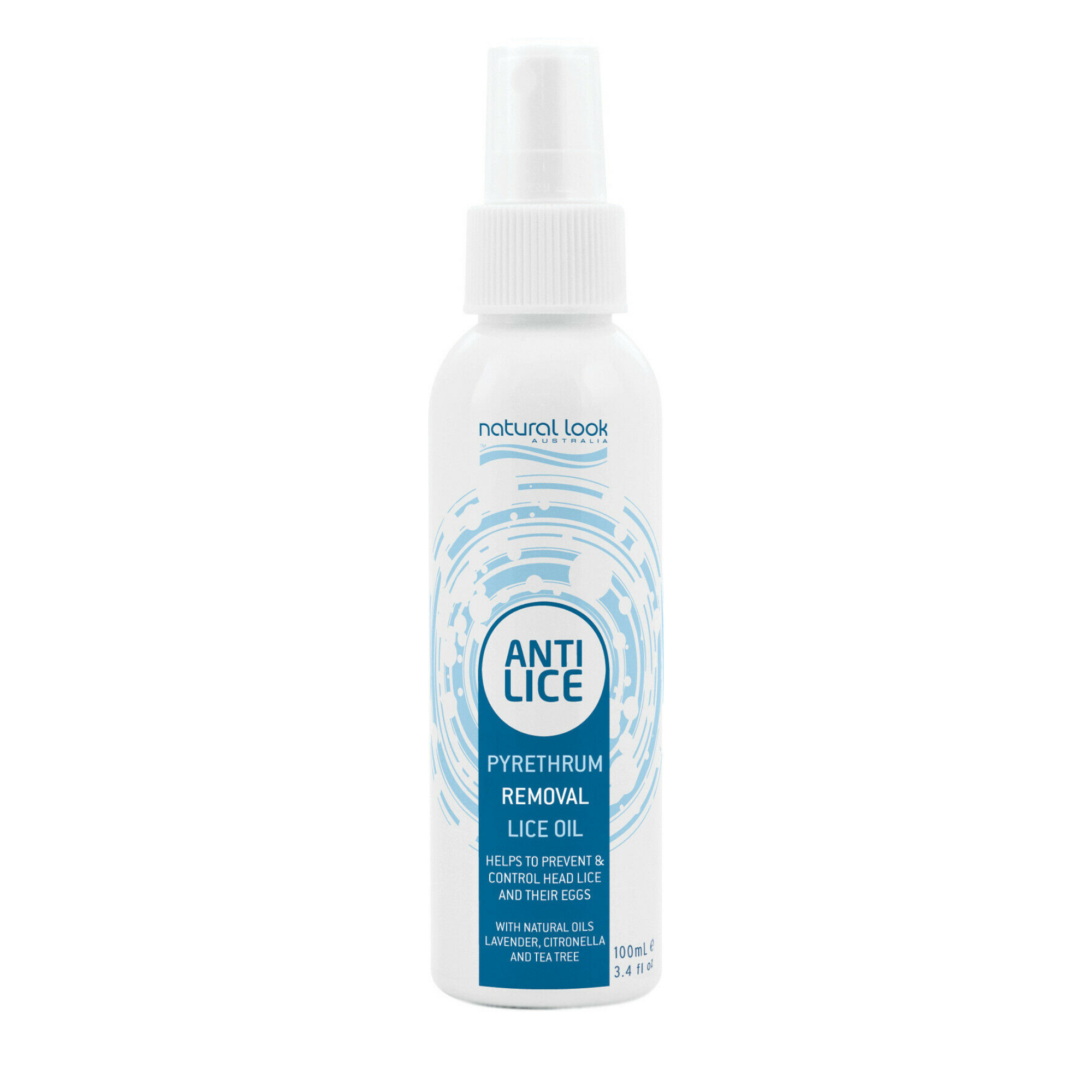 Natural Look Anti Lice Pyrethrum Removal Lice Oil