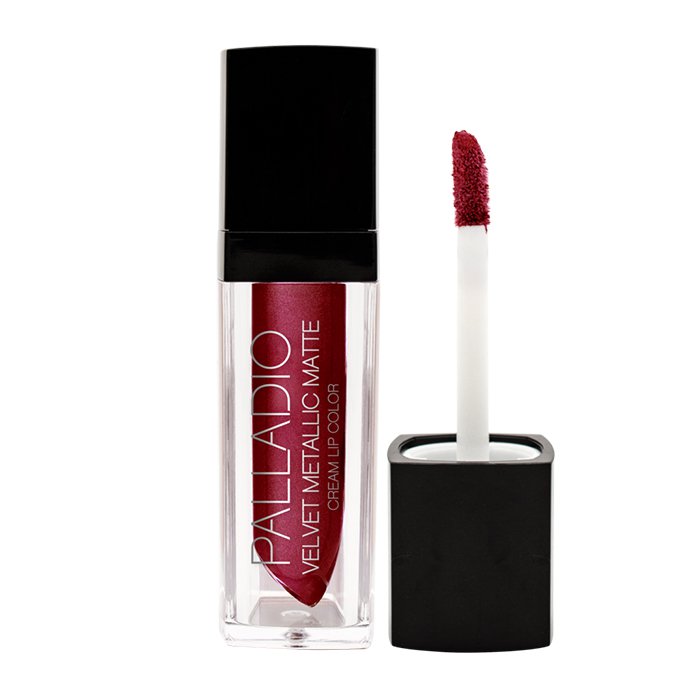 Palladio Velvet Matte Metallic Cream Lip Colour