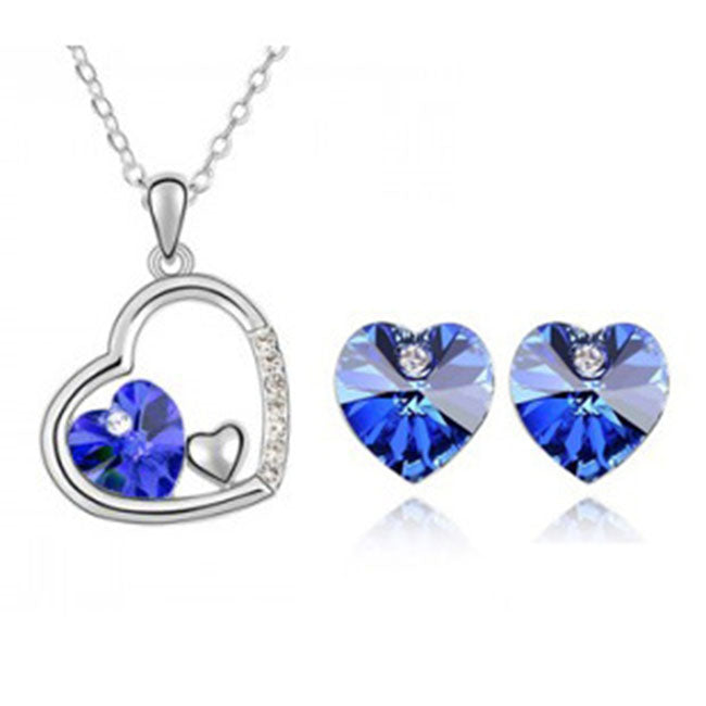 Sassy Lovely Heart Necklace Sets