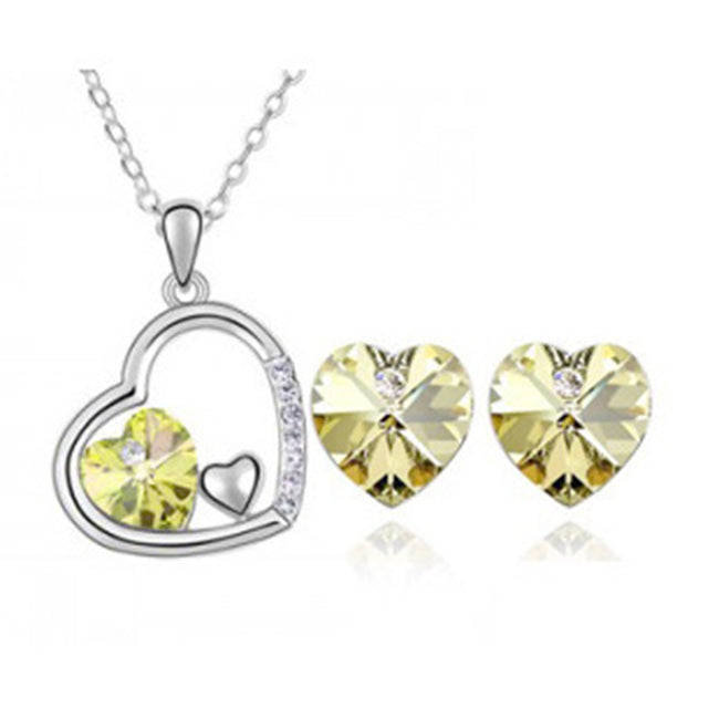 Sassy Lovely Heart Necklace Sets