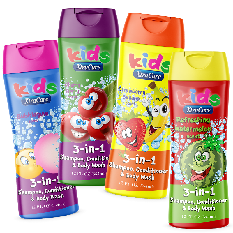 Xtracare Kids 3 in 1 Shampoo Conditioner & Bodywash