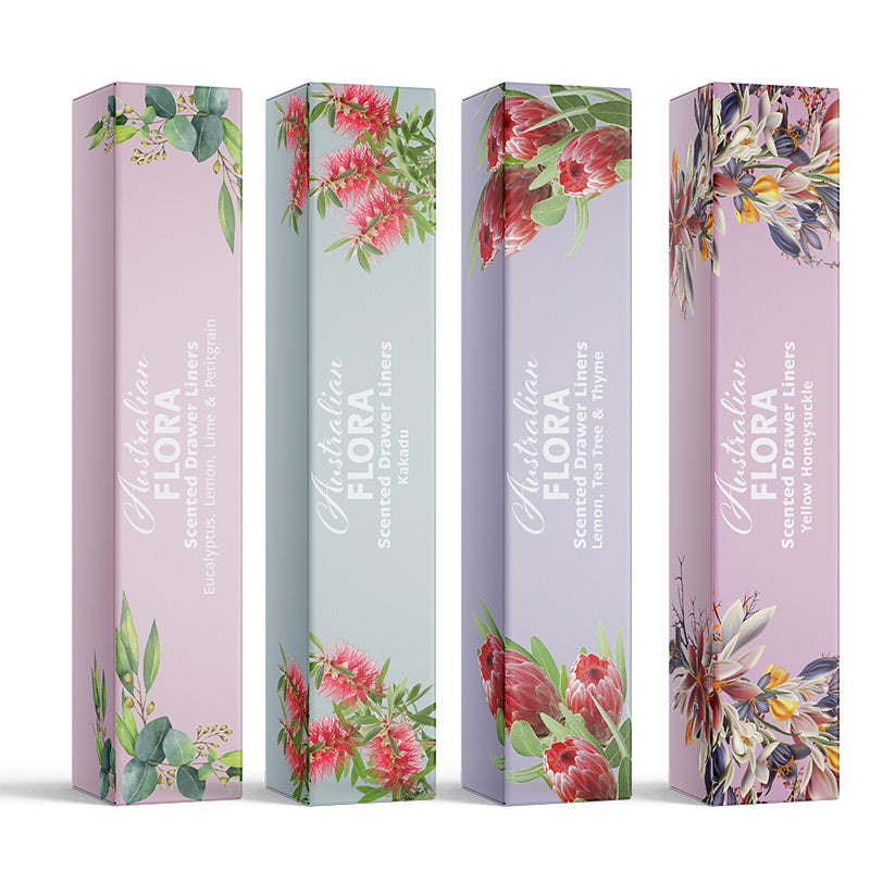 Australiana Flora Scented Draw Liners (6pk)