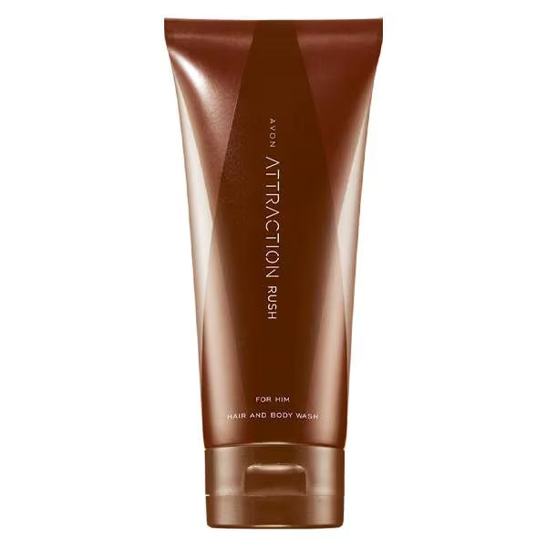 Avon Attraction Rush For Him Hair & Body Wash