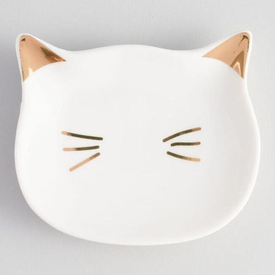 Avon Crazy For You Ring Dish - Cat