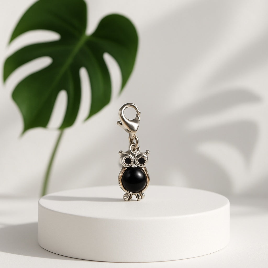 Avon Embellished Owl Charm