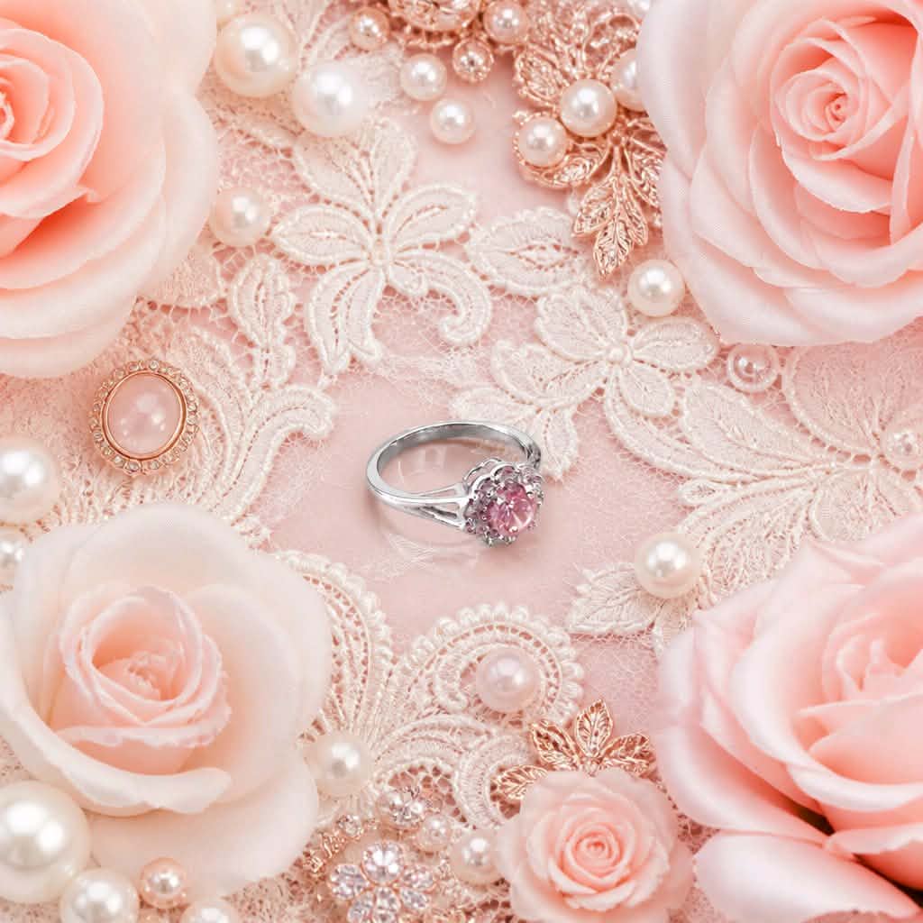 Avon Jada Floral Diamondesque Ring
