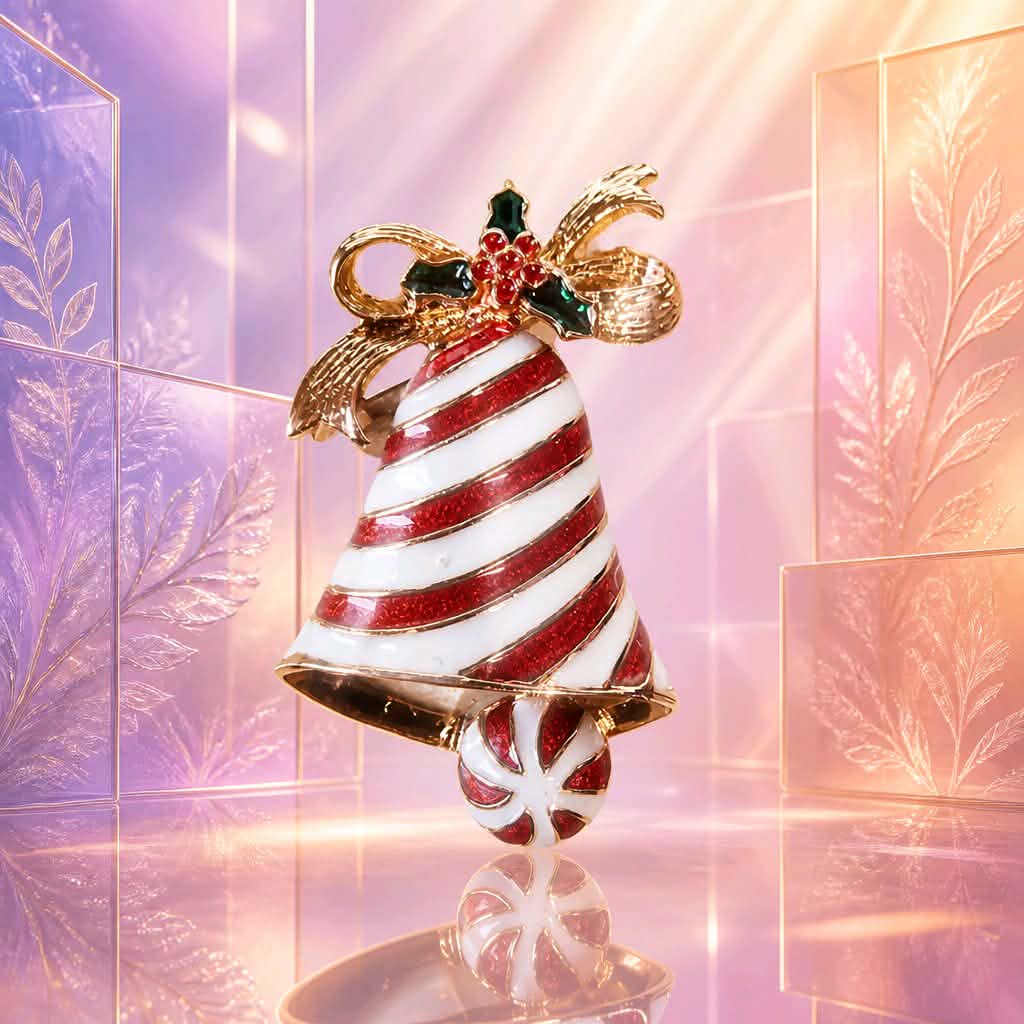 Avon Merry & Jolly Xmas Brooch Pin