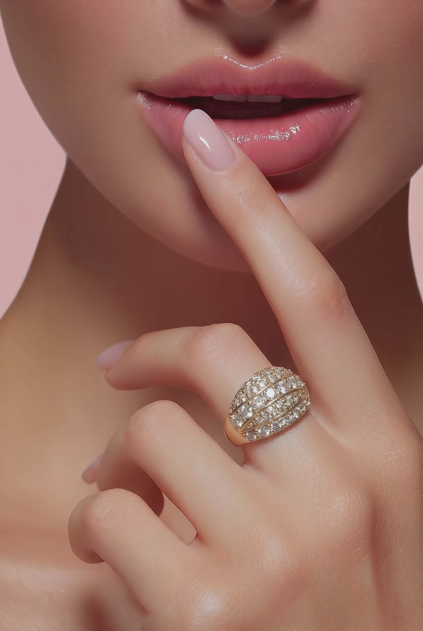 Avon Sparkling Oval Ring