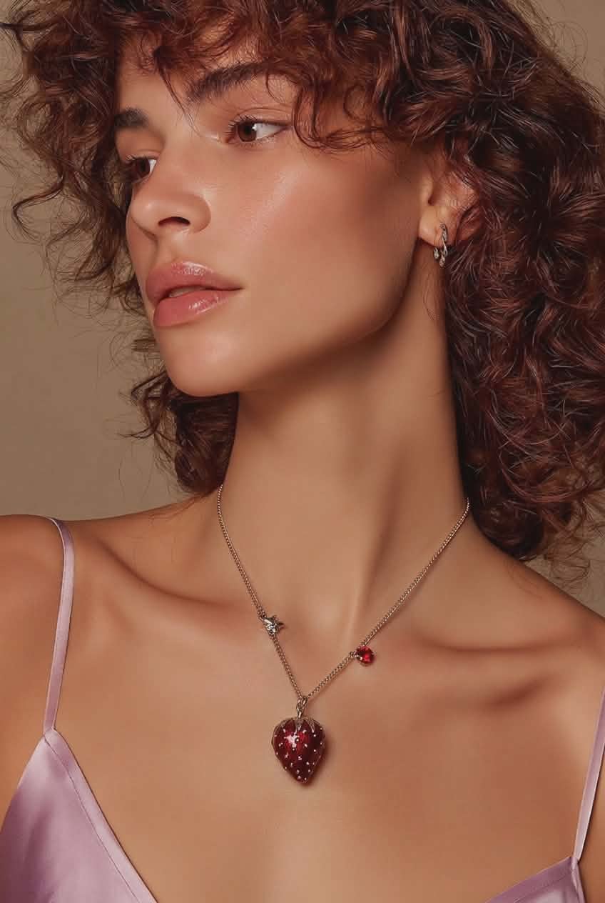 Avon Tory Strawberry Necklace