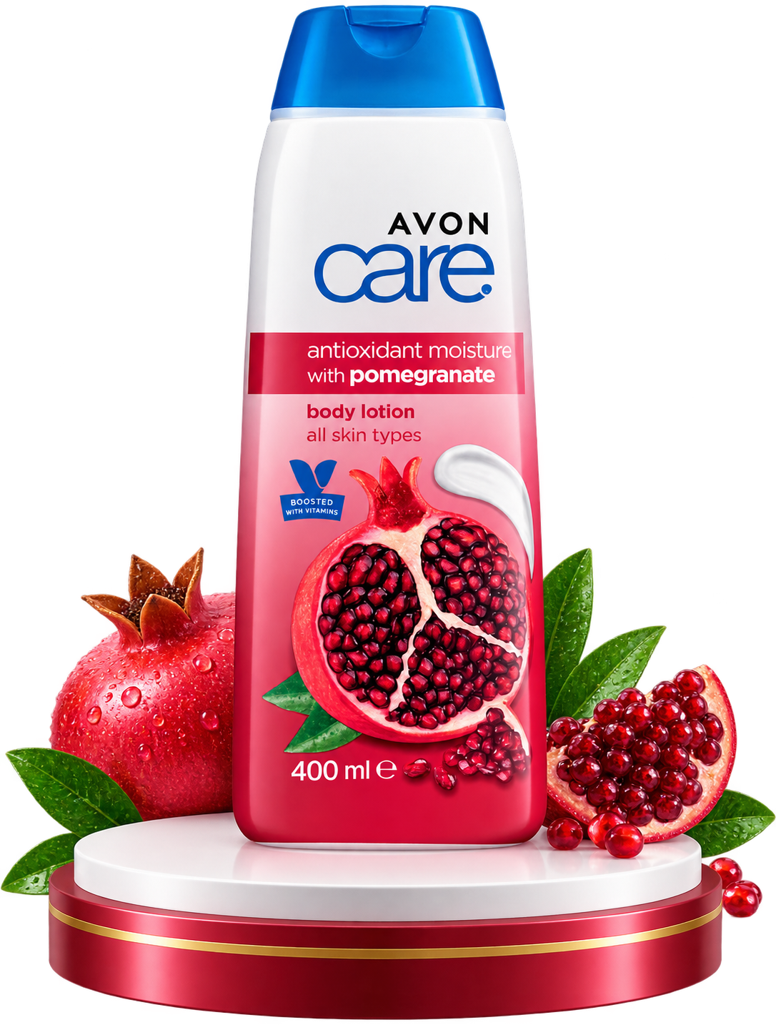 Avon Care Antioxidant Moisture with Pomegranate Body Lotion – nourishing daily body moisturiser.