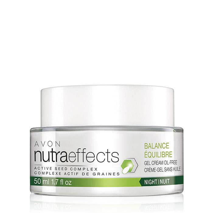 Avon Nutra Effects Balance Night Gel Cream Oil-Free