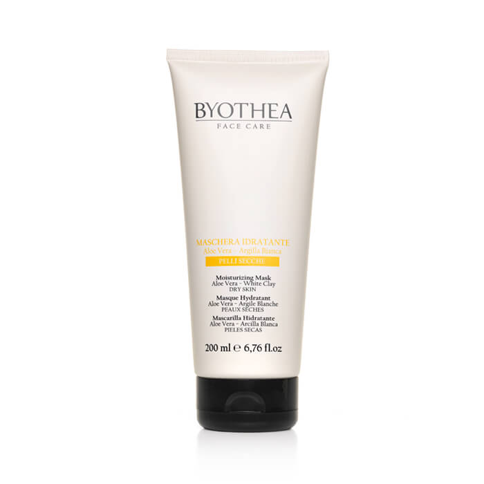 Byotea Moisturising Mask Aloe Vera And White Clay 200ml