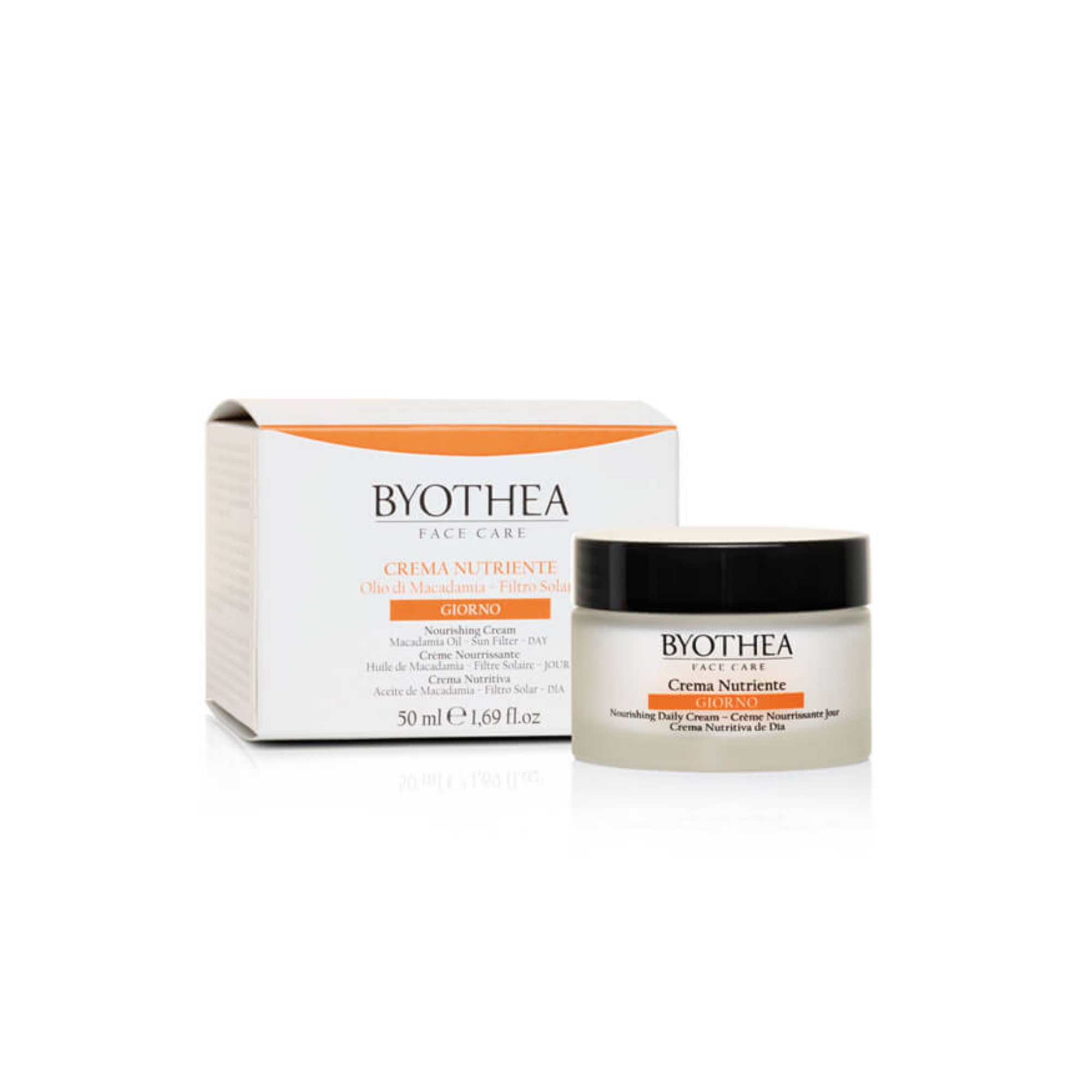 Byotea Nourishing Daily Cream Macadamia Oil And Sun Filter 50ml