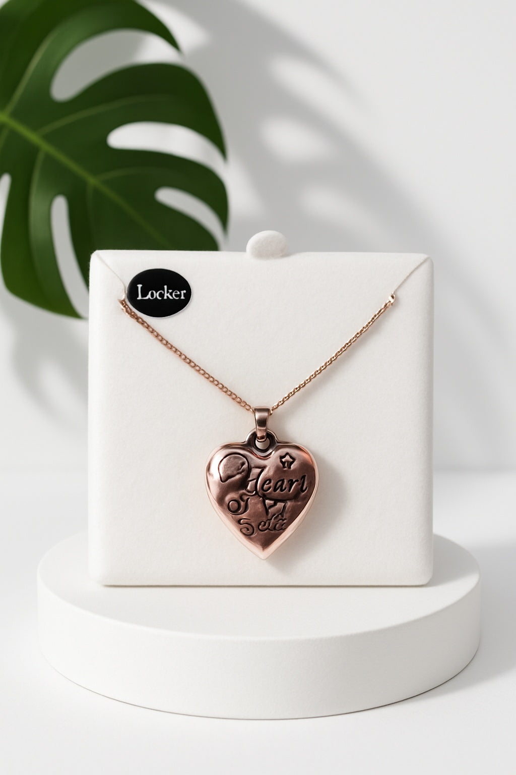 Equilibrium Sentiment Locket Necklace