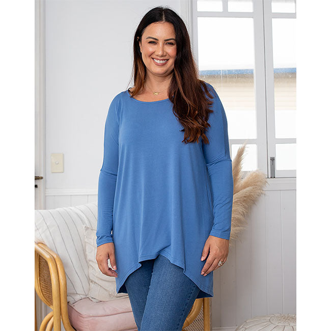 Freez Slouch Tee Blue