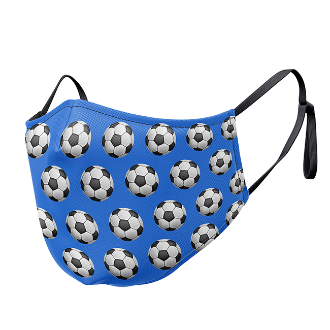 Maskit Face Masks Soccor Balls