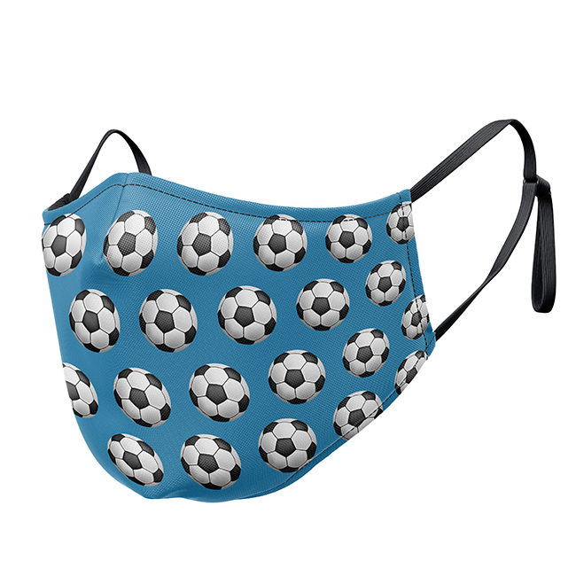 Maskit Face Masks Soccor Balls