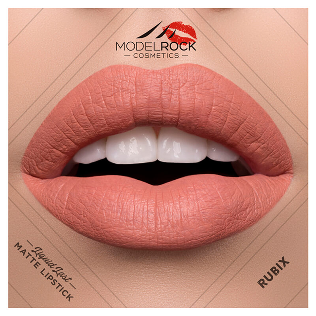 Model Rock Liquid to Matte Longwear Lipsticks