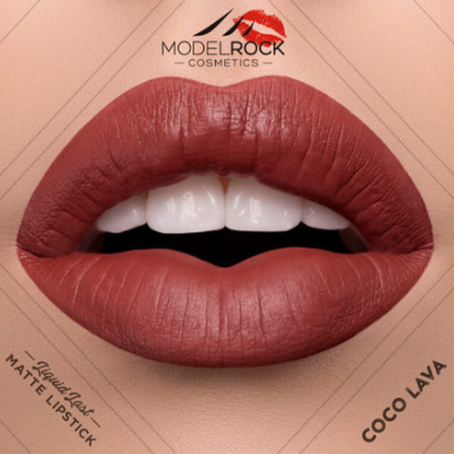 Model Rock Liquid to Matte Longwear Lipsticks