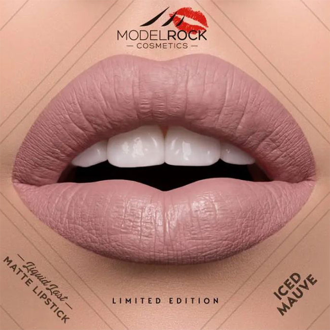 Model Rock Liquid to Matte Longwear Lipsticks
