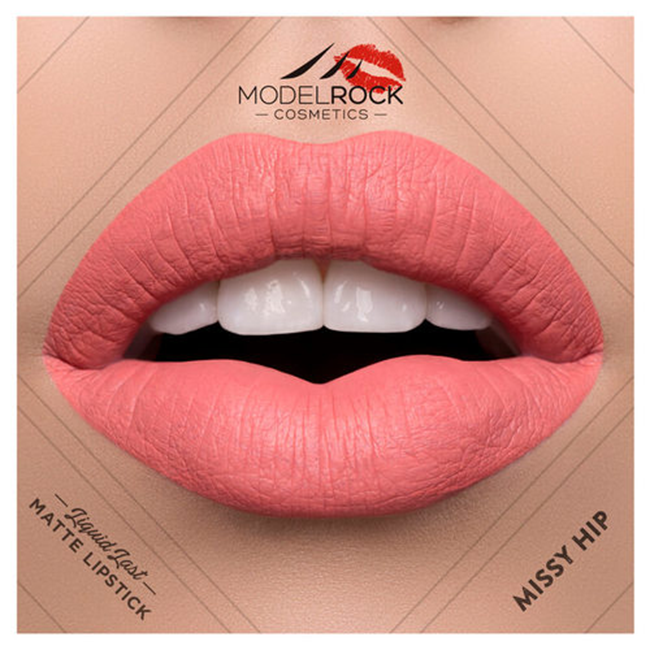 Model Rock Liquid to Matte Longwear Lipsticks
