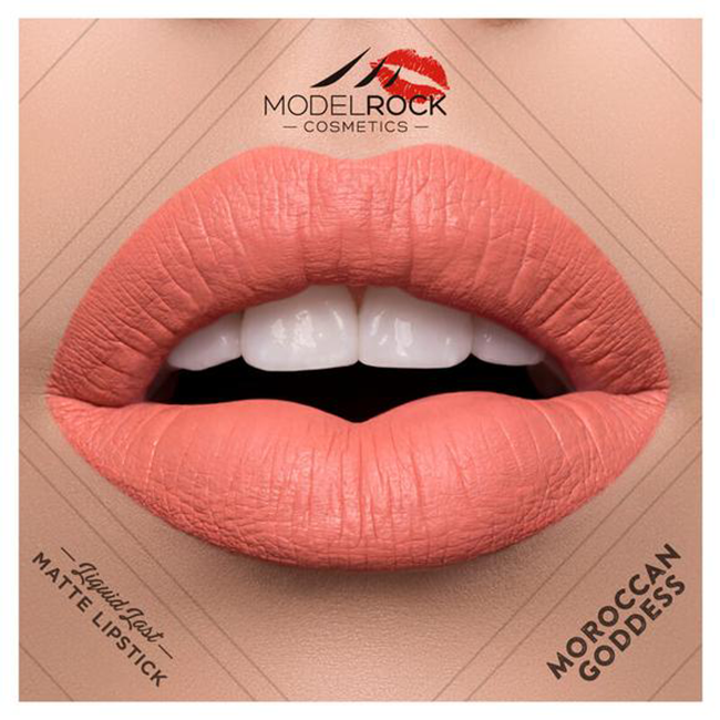 Model Rock Liquid to Matte Longwear Lipsticks