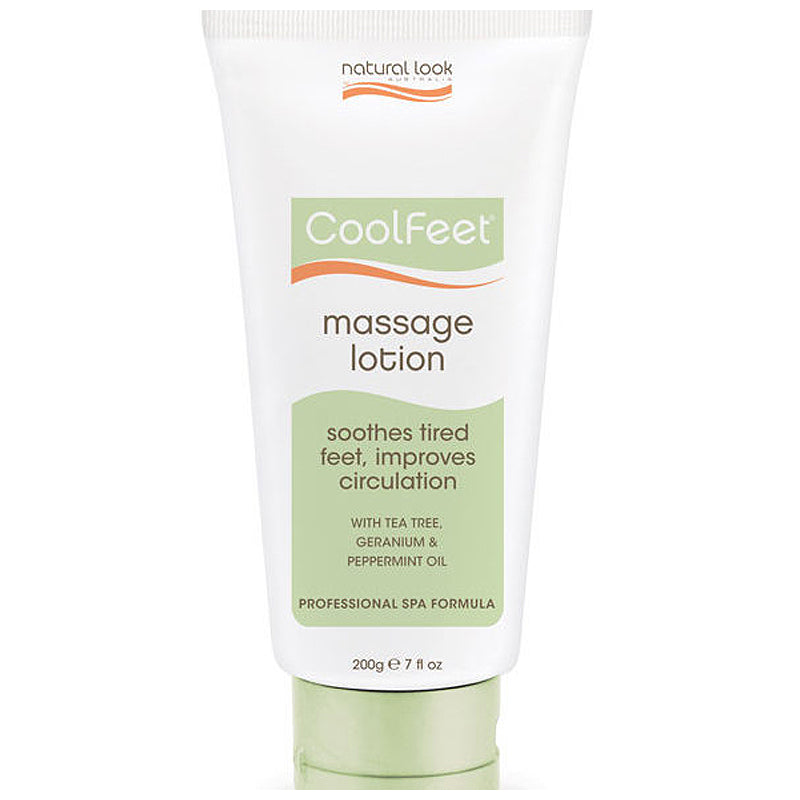 Natural Look Cool Feet Massage Lotion