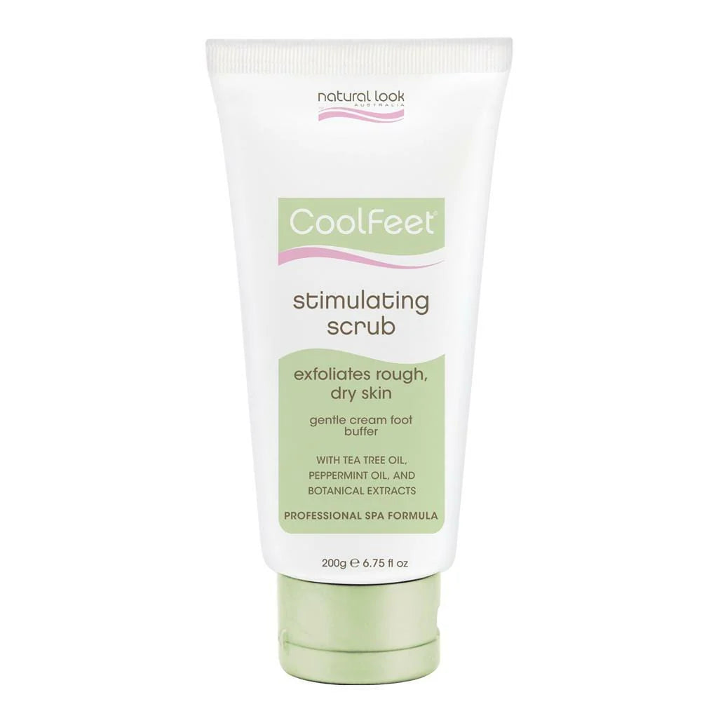 Natural Look Cool Feet Stimulating Scrub