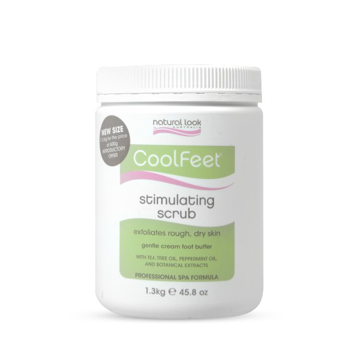 Natural Look Cool Feet Stimulating Scrub