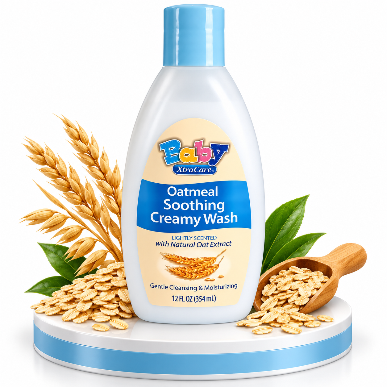 Oatmeal Soothing Creamy Wash for Babies – oatmeal-inspired creamy baby bath wash