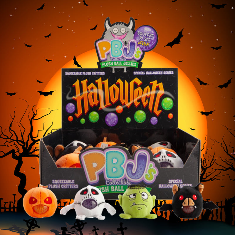 PBJ's Plush Ball Jellies - Halloween Series