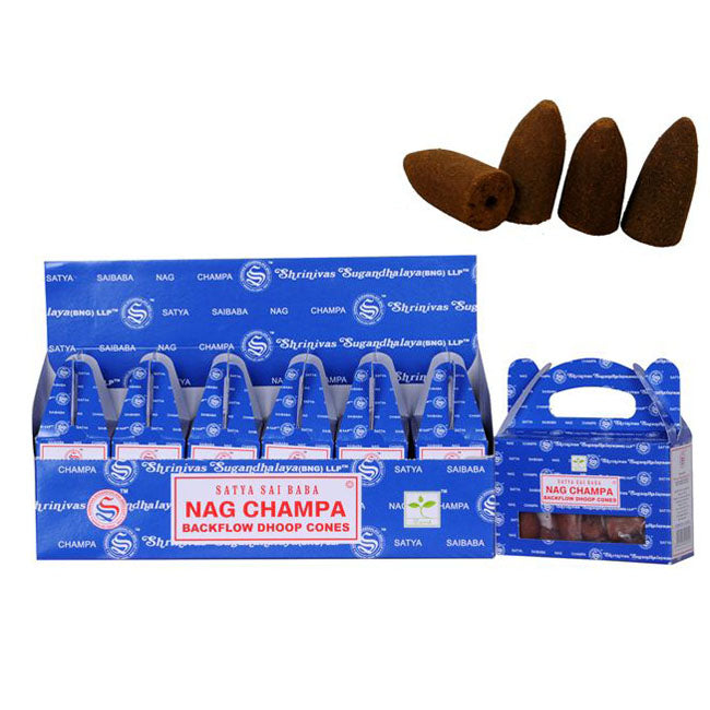 Satya Nag Champa Backflow Dhoop Cones