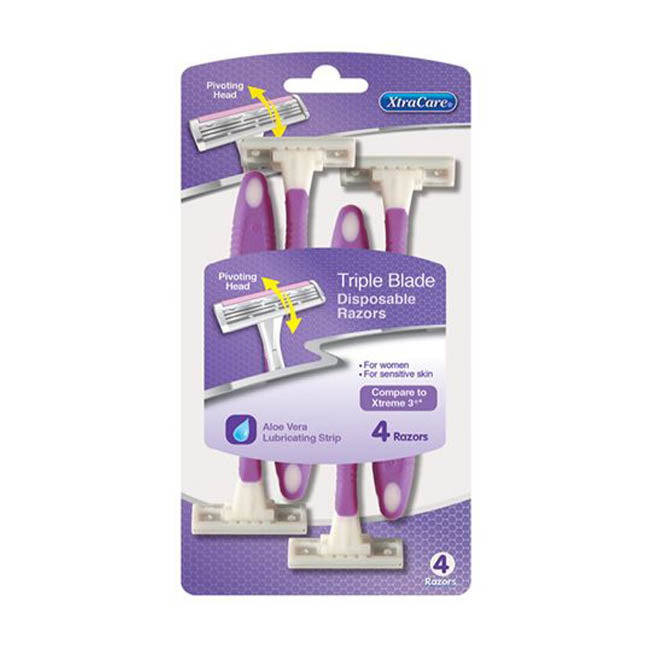 XtraCare Triple Blade Razors Sensitive Skin