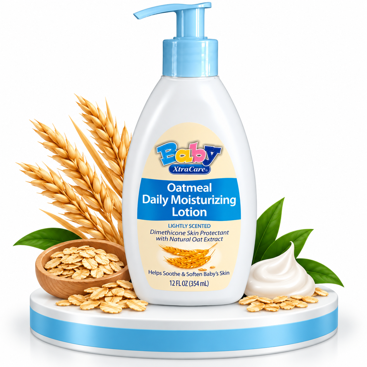 Xtracare Oatmeal Daily Moisturizing Lotion for Babies – oatmeal baby body moisturiser.