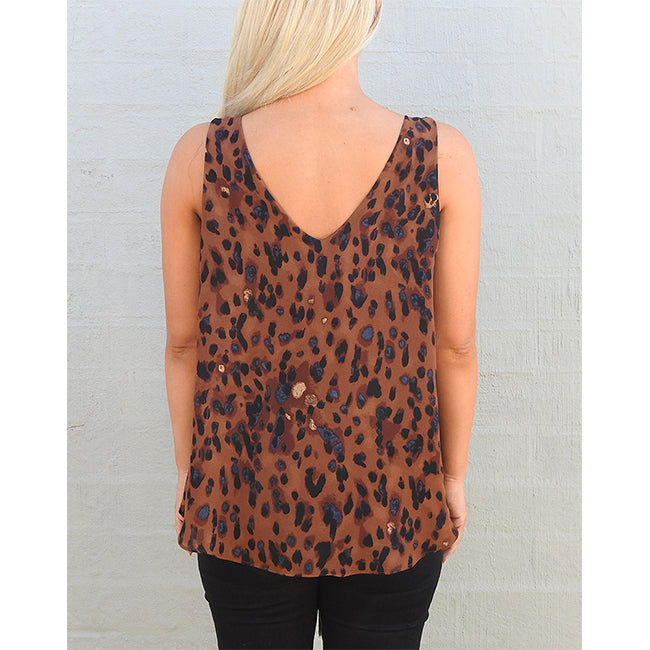 Freez Animal Print Cami