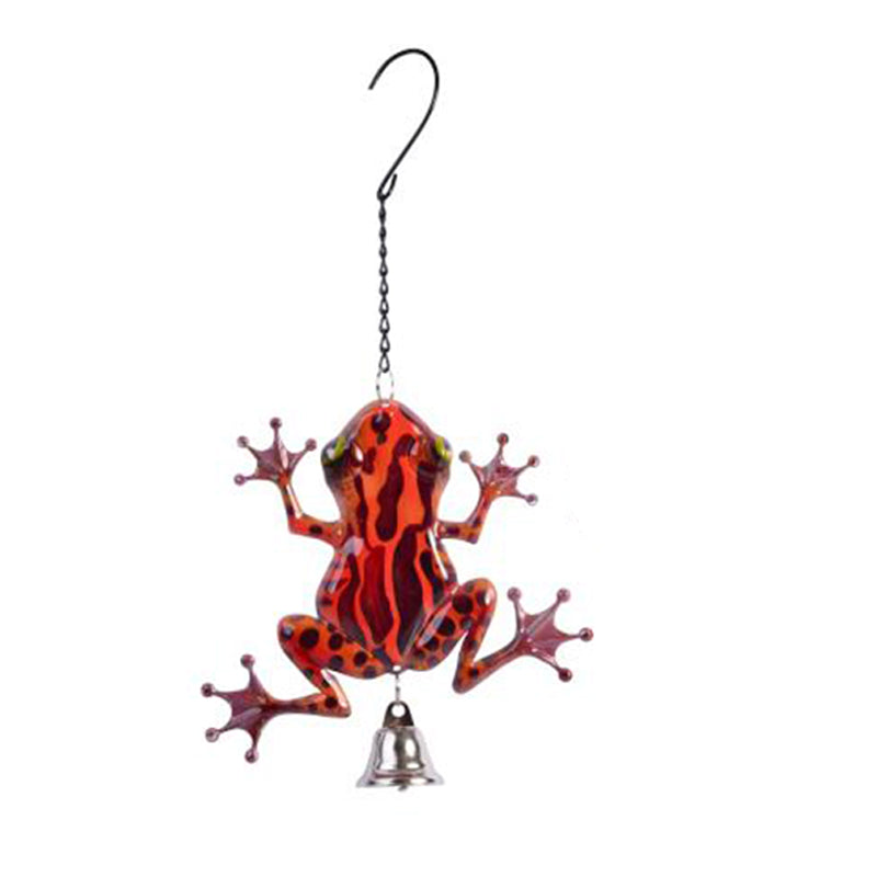 Hanging Frog Garden Bell