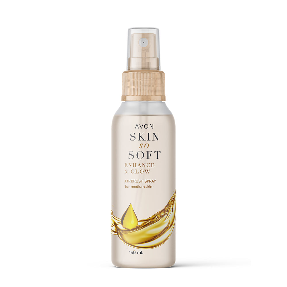 Avon Skin So Soft Enhance and Glow Airbrush Spray for Medium Skin